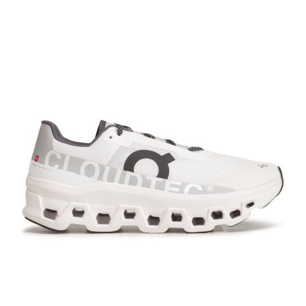 Chaussures running On Running Cloudmonster M 6198288 blanche