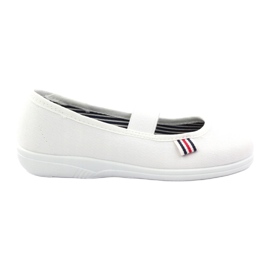 Chaussons fille Tchèque Befado 274X013 blanc