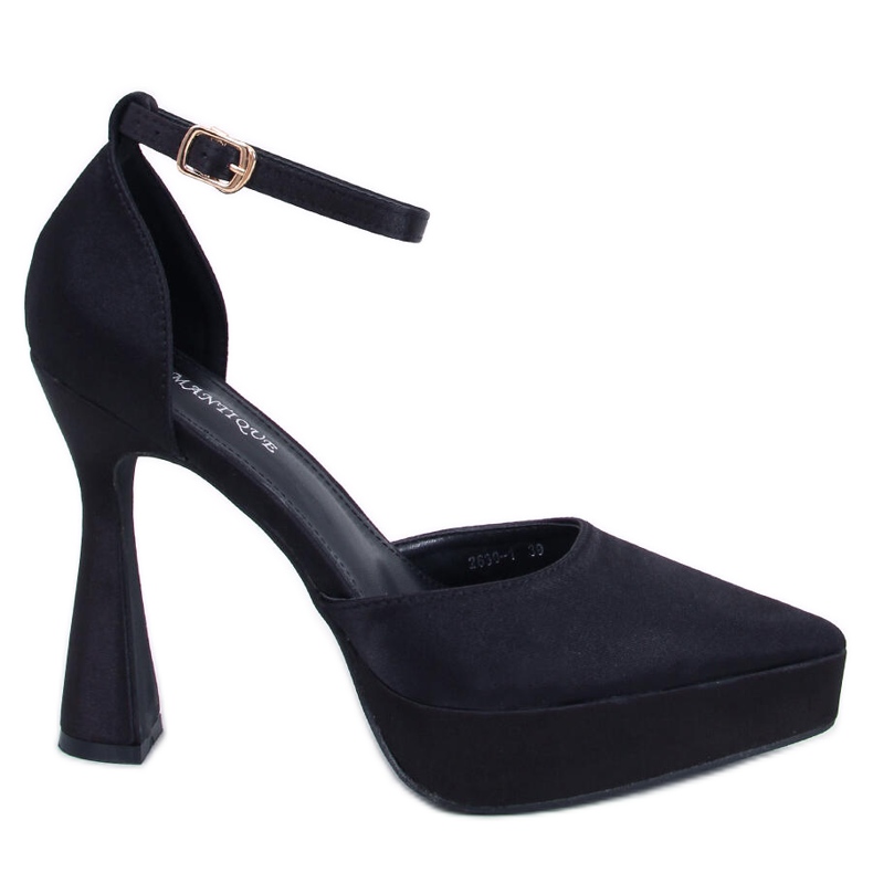 BM Escarpins à plateforme Carlie Black le noir