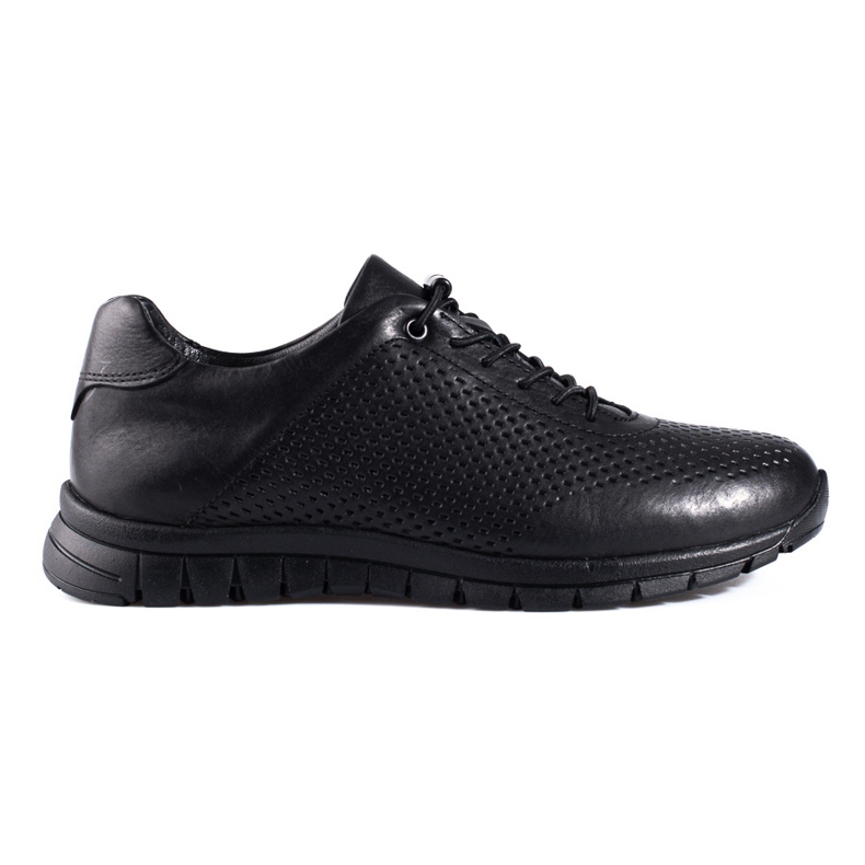 Chaussures de sport en cuir noir T.Sokolski le noir