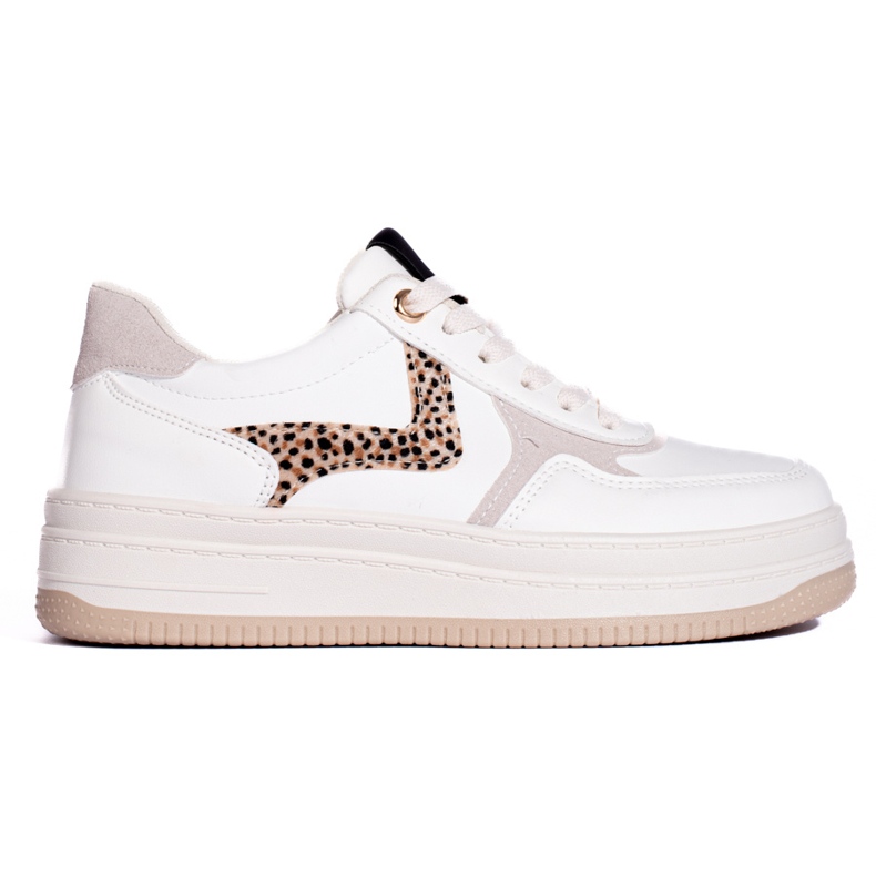 Baskets à semelle épaisse Shelovet blanche Baskets à semelle épaisse Shelovet blanche