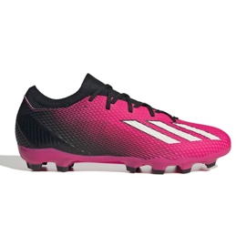 Adidas X Speedportal.3 Mg M GZ2477 chaussures de football rose roses et violets