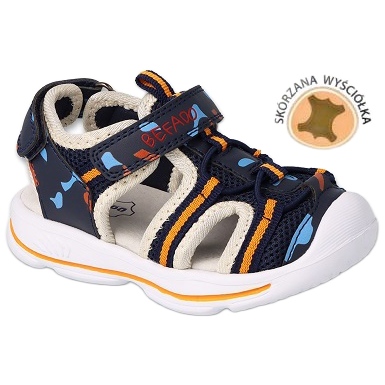 Befado chaussures pour enfants bleu marine 170P077
