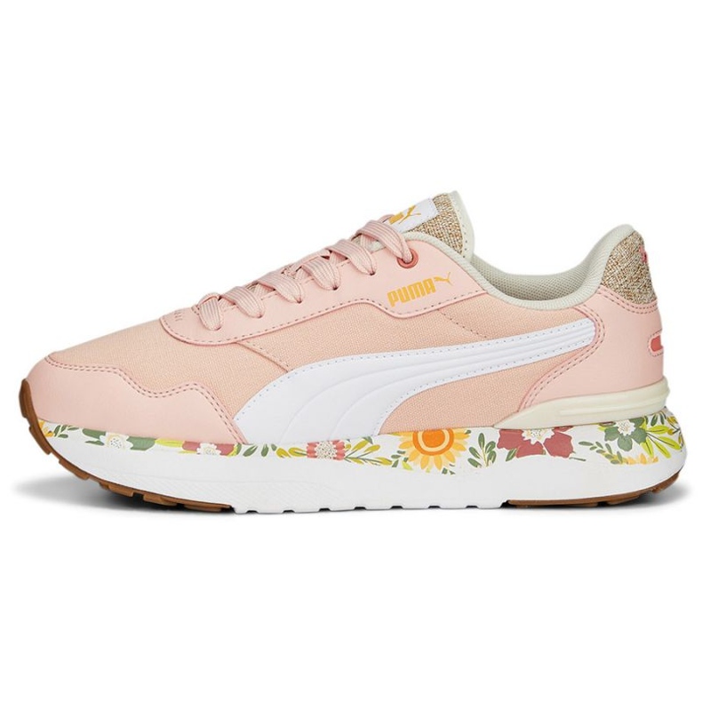 Puma R78 Voyage Wild Garden Chaussures Femme 389235 02 rose Puma R78 Voyage Wild Garden Chaussures Femme 389235 02 rose