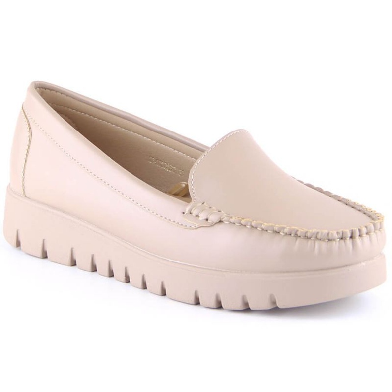 Mocassins mocassins à plateforme Potocki W YQ21020 beige