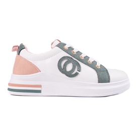 Chaussures de sport femme Shelovet blanches Chaussures de sport femme Shelovet blanches