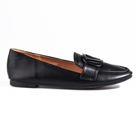 Mocassins à enfiler femme Shelovet noirs