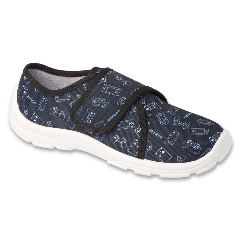 Befado chaussures pour enfants 974Y510 blanche le noir