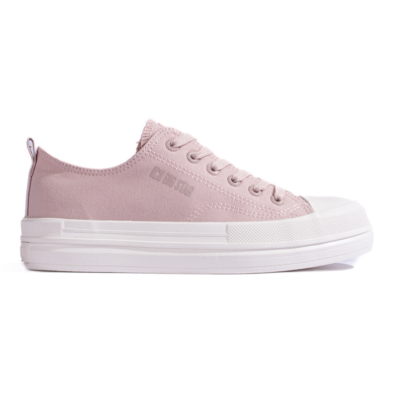 Baskets pour femmes sur la plate-forme rose Big Star LL274970800 Baskets pour femmes sur la plate-forme rose Big Star LL274970800