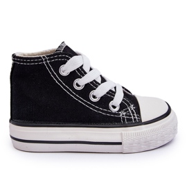 Baskets Montantes Enfant Noir Filemon le noir