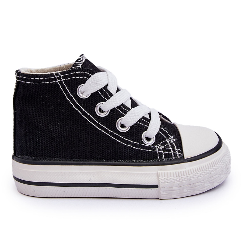 Baskets Montantes Enfant Noir Filemon le noir