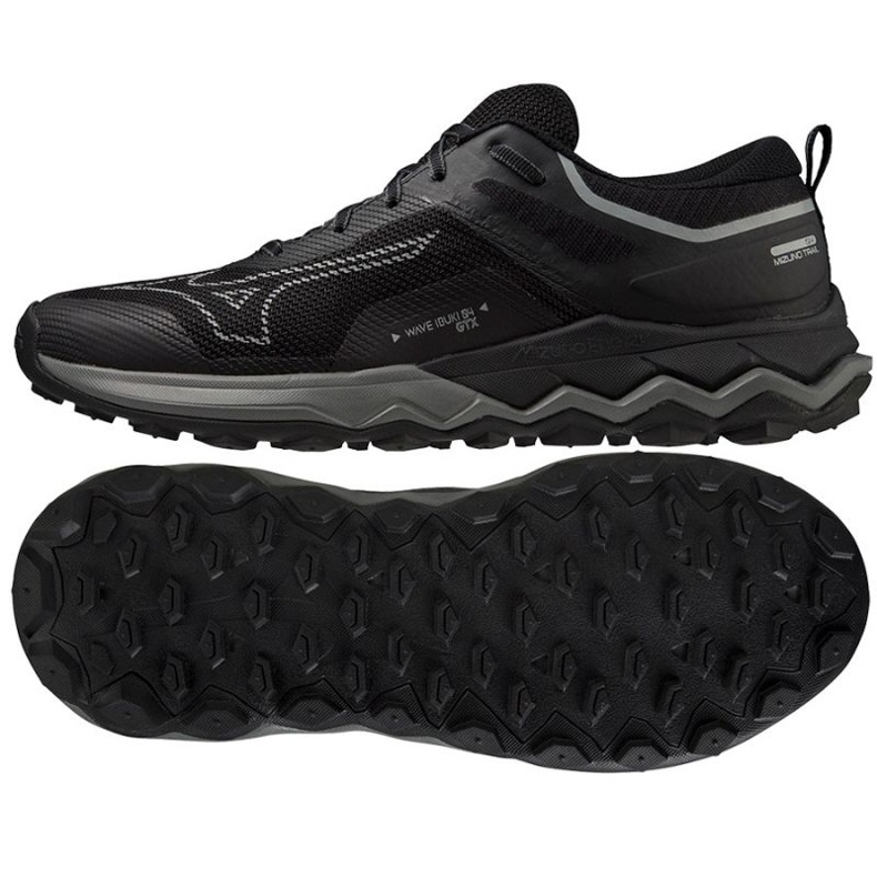 Chaussures running Mizuno Wave Ibuki 4 Gtx M J1GJ225901 le noir