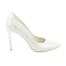 Espinto Escarpins chatoyants C-456/96 blanc blanche multicolore