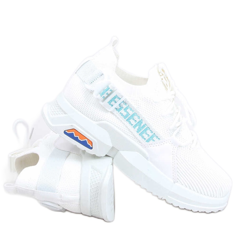 Hiral Chaussettes blanches chaussures de sport Hiral Chaussettes blanches chaussures de sport