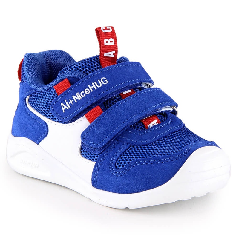 Atletico Chaussures de sport pour enfants avec velcro bleu AbcKids Y211120