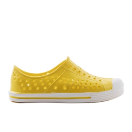Chaussons de piscine enfant Peppin jaunes
