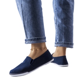 Baskets élastiques bleu marine Gaulin Baskets élastiques bleu marine Gaulin