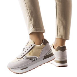 Baskets Big Star beiges LL274364 Baskets Big Star beiges LL274364