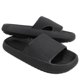 BM Chaussons coussin Yang Noir le noir