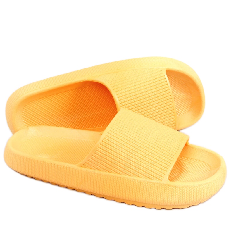 BM Pantoufles d'oreiller jaunes Yang