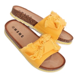 BM Pantoufles Feary Yellow pour femmes jaune