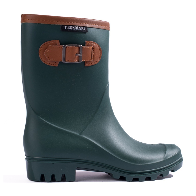 Bottes hautes vertes pour femmes de T.Sokolski