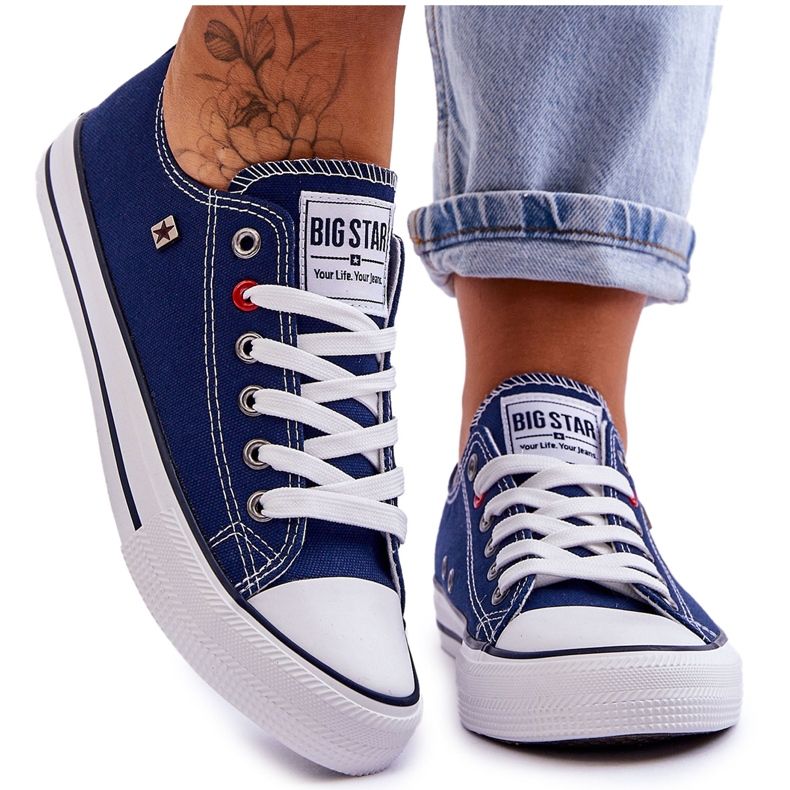 Baskets Femme Big Star T274021 Bleu Marine Baskets Femme Big Star T274021 Bleu Marine