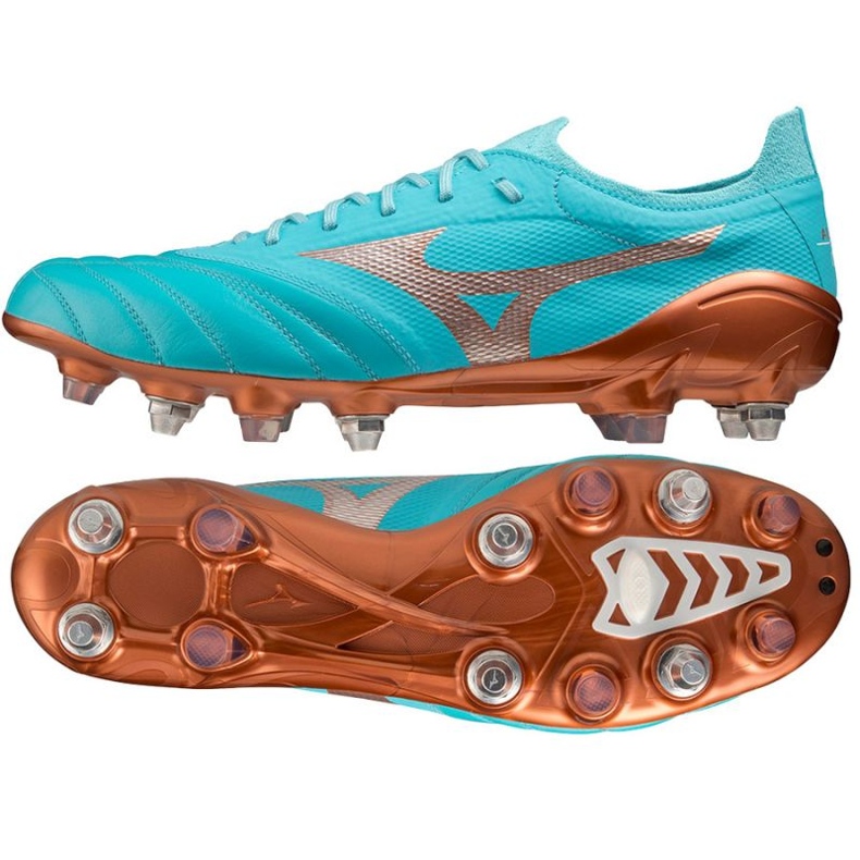 Chaussures Mizuno Morelia Neo Iii Elite Sg M P1GC239125 bleu bleu