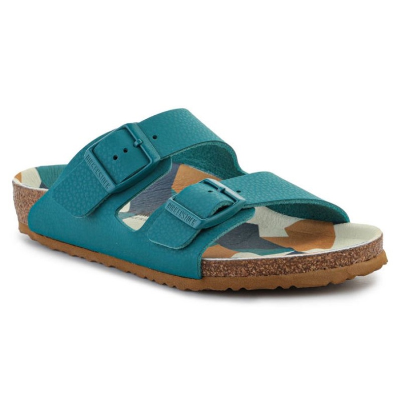 Birkenstock Arizona Enfants Desert Soil Jr 1024530 chaussons bleu Birkenstock Arizona Enfants Desert Soil Jr 1024530 chaussons bleu