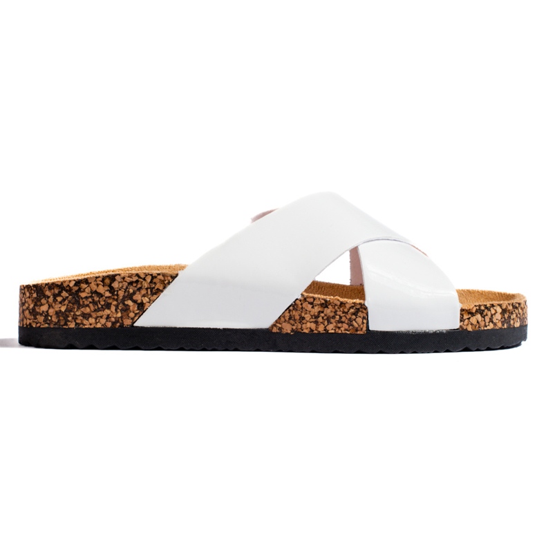 W. Potocki Sandales en liège blanc pour femmes Shelovet blanche W. Potocki Sandales en liège blanc pour femmes Shelovet blanche