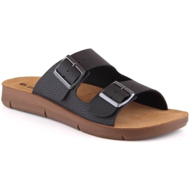 Chaussons confortables Inblu M CM000028-014 le noir