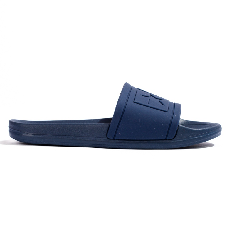 Chaussons femme bleu marine Big Star dd274A269