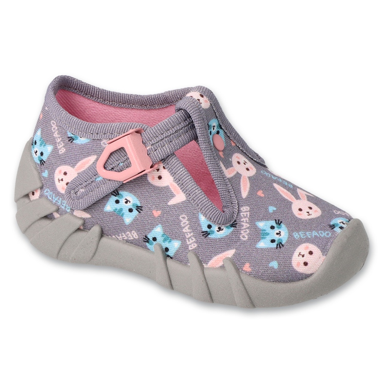 Befado chaussures pour enfants 110P473 gris