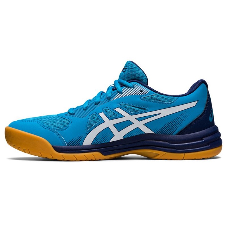 Asics Upcourt 5 M 1071A086 402 chaussures de volley-ball bleu bleu