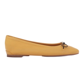 Marco Shoes ballerines Passo jaune