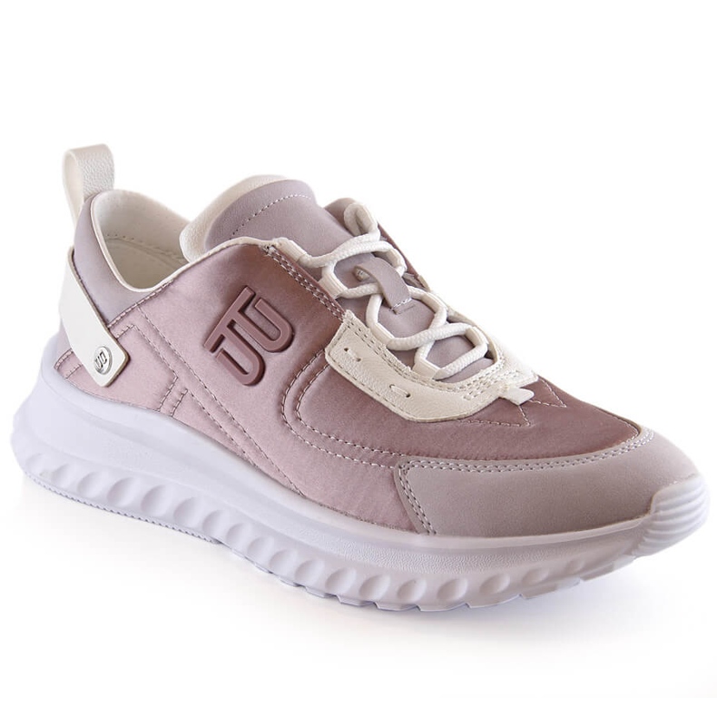 Bugatti Chaussures de sport confortables pour femmes sur la plateforme Bagatti LL293057 rose
