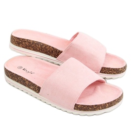 BM Chaussons en liège femme Stoner Rose BM Chaussons en liège femme Stoner Rose
