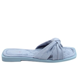 Chaussons femme Teese Bleu