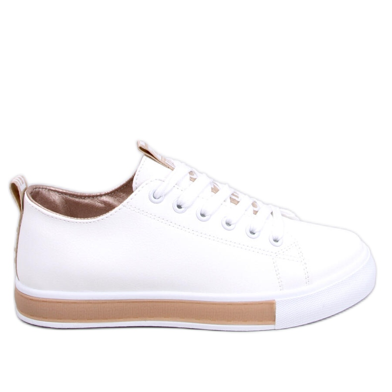 BM Baskets femme Monae Champagne blanche BM Baskets femme Monae Champagne blanche