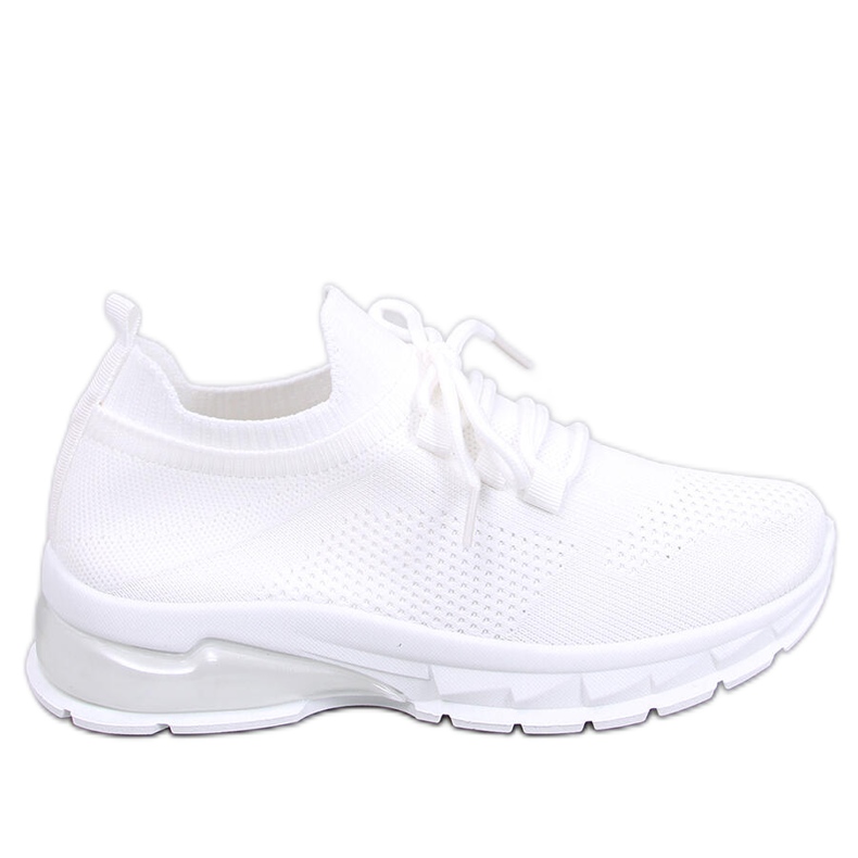 BM Caruso Chaussures de sport chaussettes blanches BM Caruso Chaussures de sport chaussettes blanches
