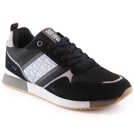 Chaussures de sport homme confortables noires Big Star JJ174397
