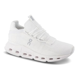On Running Sur les chaussures de course Cloudnova Undyed 2698225 blanche