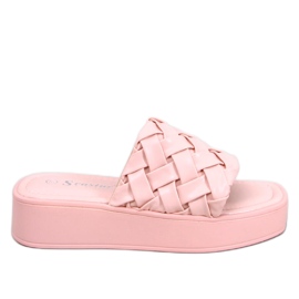 Sandales compensées Inaba Rose