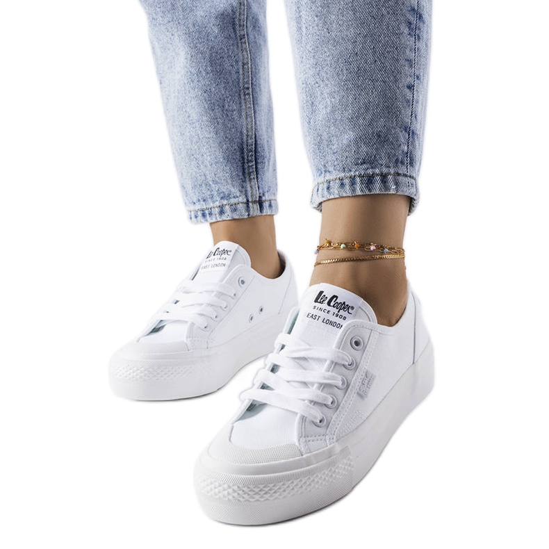 Baskets blanches Lee Cooper LCW-23-31-1785L