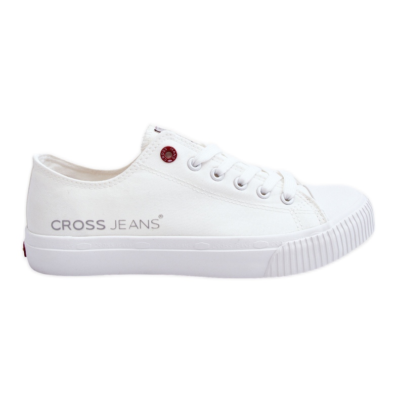 Baskets Homme Cross Jeans LL1R4021 Blanc blanche