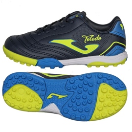 Chaussures de football Joma Toledo 2309 Tf Jr TOJS2303TF noir noir
