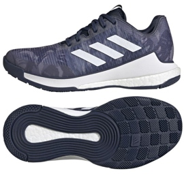 Chaussures de volley adidas CrazyFlight W HR0632 bleu bleu Chaussures de volley adidas CrazyFlight W HR0632 bleu bleu