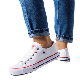 Baskets classiques blanches Big Star T274022101