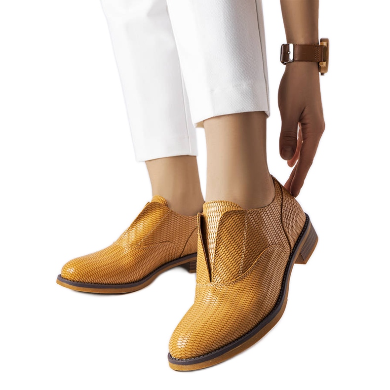 Chaussures marron clair LS5379 Taupe brun