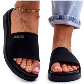 Chaussons Plateforme Femme Big Star LL274930 Noir